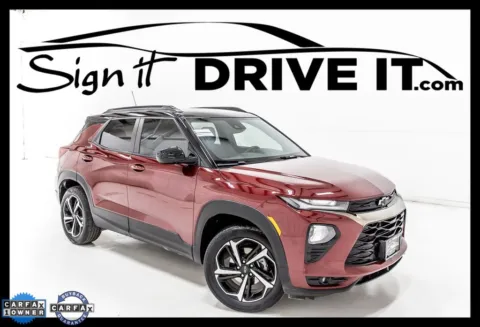 Red 2023 Chevrolet TrailBlazer RS for sale in Denton, TX
