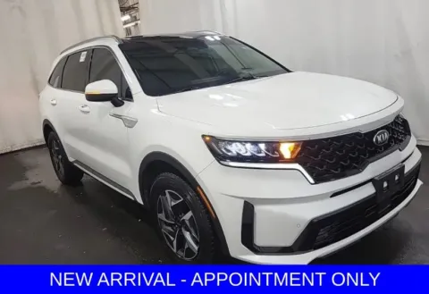 White 2021 Kia Sorento Hybrid EX for sale in Denton, TX