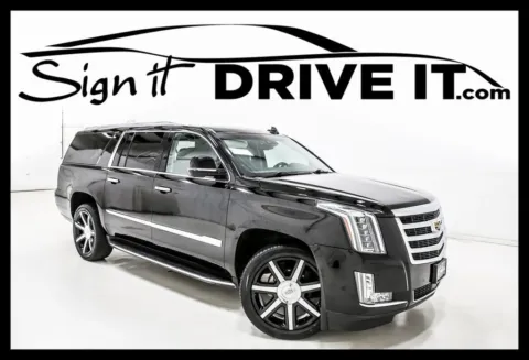 Black 2018 Cadillac Escalade ESV Premium for sale in Denton, TX