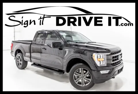 Black 2021 Ford F-150 Lariat for sale in Denton, TX