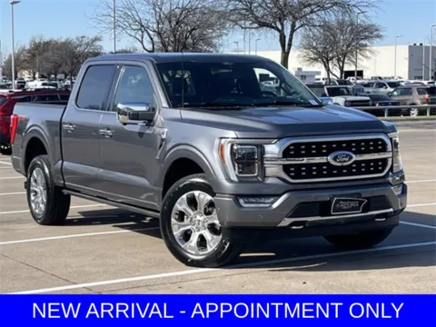 Gray 2021 Ford F-150 Platinum for sale in Denton, TX