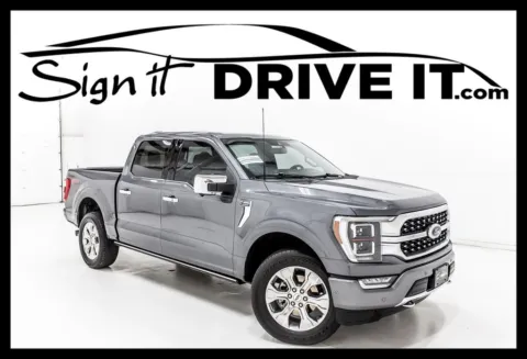 Gray 2021 Ford F-150 Platinum for sale in Denton, TX