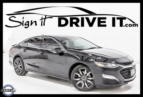 Black 2024 Chevrolet Malibu RS for sale in Denton, TX