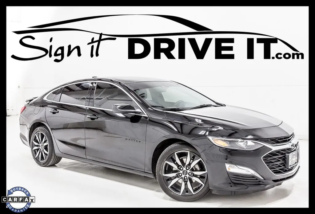 Black 2024 Chevrolet Malibu RS for sale in Denton, TX