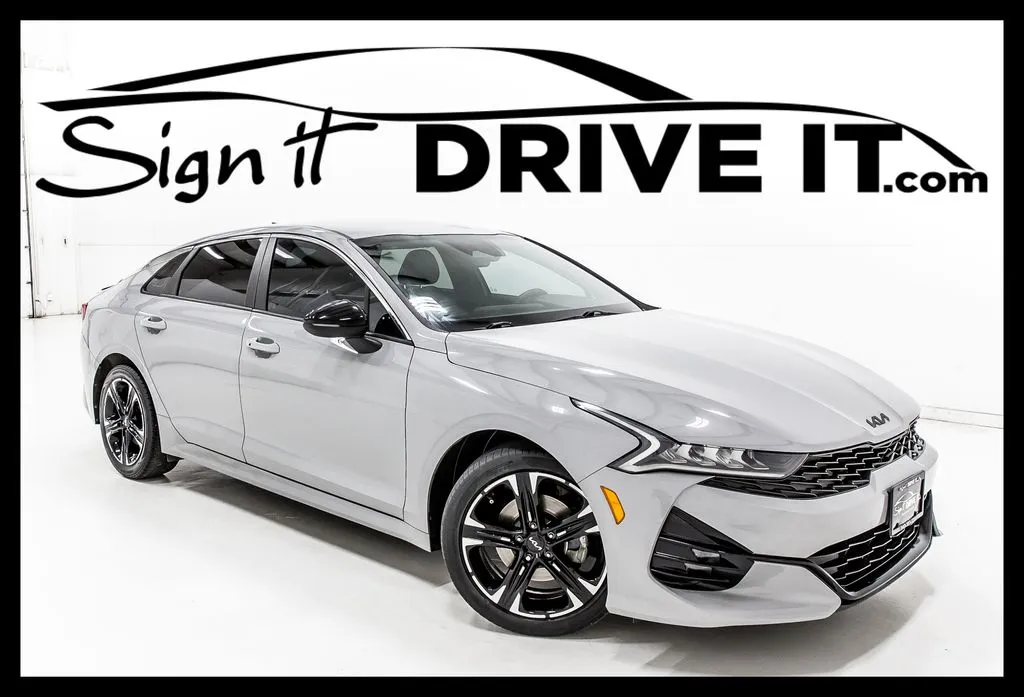 Gray 2022 Kia K5 GT-Line for sale in Denton, TX