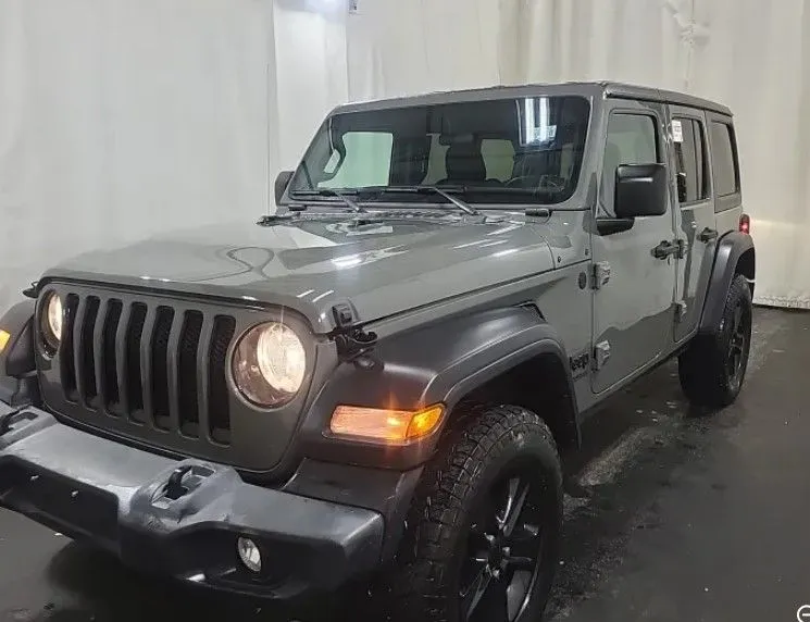 Gray 2020 Jeep Wrangler Unlimited Sport Altitude for sale in Denton, TX