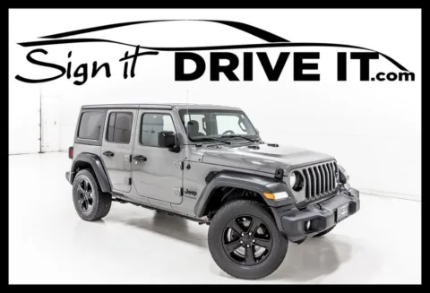 Gray 2020 Jeep Wrangler Unlimited Sport Altitude for sale in Denton, TX