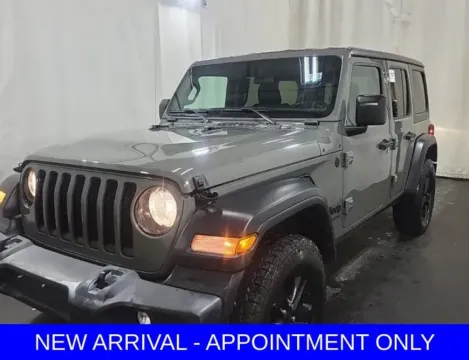 Gray 2020 Jeep Wrangler Unlimited Sport Altitude for sale in Denton, TX
