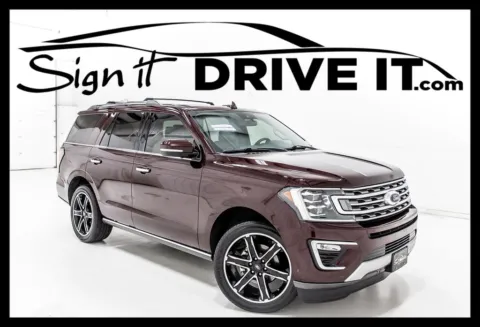 Red 2020 Ford Expedition Limited for sale in Denton, TX