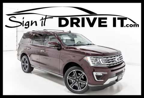 Red 2020 Ford Expedition Limited for sale in Denton, TX