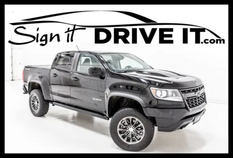 Black 2019 Chevrolet Colorado ZR2 for sale in Denton, TX