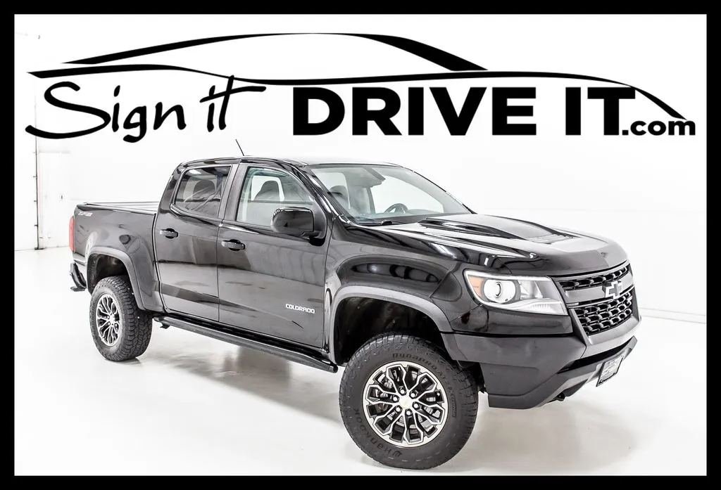 Black 2019 Chevrolet Colorado ZR2 for sale in Denton, TX
