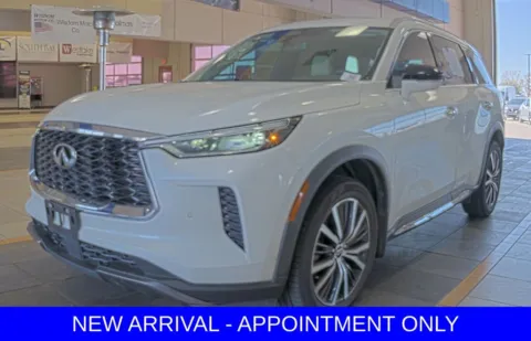 White 2023 INFINITI QX60 Sensory for sale in Denton, TX
