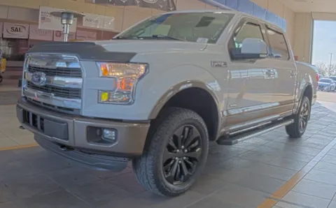 White 2016 Ford F-150 Lariat for sale in Denton, TX