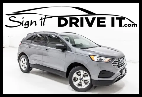 Gray 2022 Ford Edge SE for sale in Denton, TX