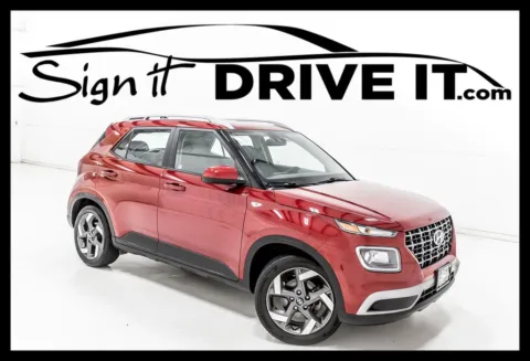 Red 2021 Hyundai Venue SEL for sale in Denton, TX
