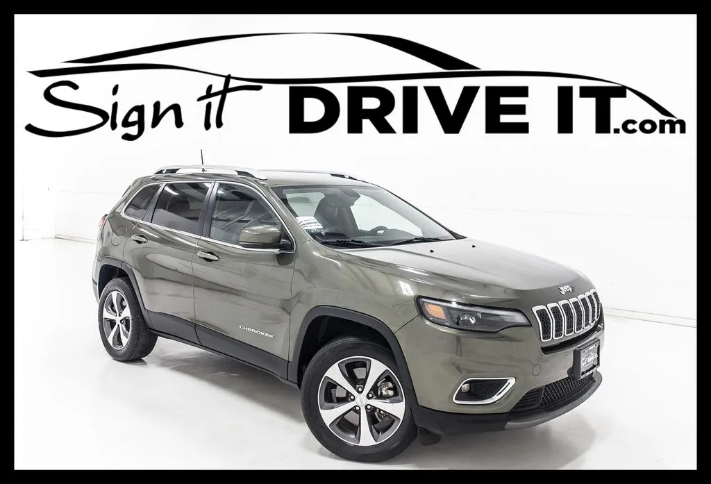 Green 2020 Jeep Cherokee Limited for sale in Denton, TX