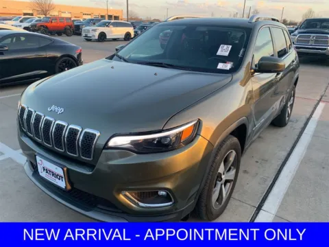 Green 2020 Jeep Cherokee Limited for sale in Denton, TX