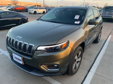 Green 2020 Jeep Cherokee Limited for sale in Denton, TX