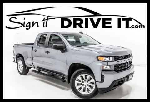 Gray 2020 Chevrolet Silverado 1500 Custom for sale in Denton, TX