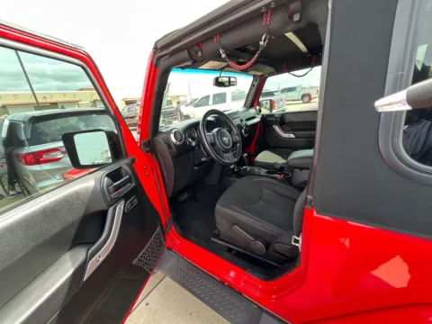 Another view of 2017 Jeep Wrangler Sahara for sale in Denton, TX at Sign It Drive It