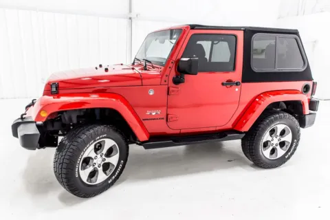 Another view of 2017 Jeep Wrangler Sahara for sale in Denton, TX at Sign It Drive It