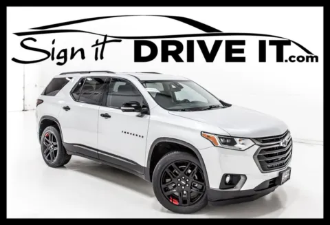 Silver 2019 Chevrolet Traverse Premier for sale in Denton, TX