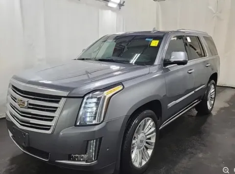 Gray 2018 Cadillac Escalade Platinum Edition for sale in Denton, TX