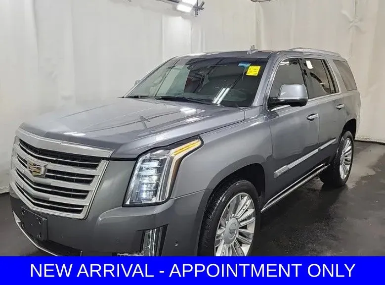 Gray 2018 Cadillac Escalade Platinum Edition for sale in Denton, TX