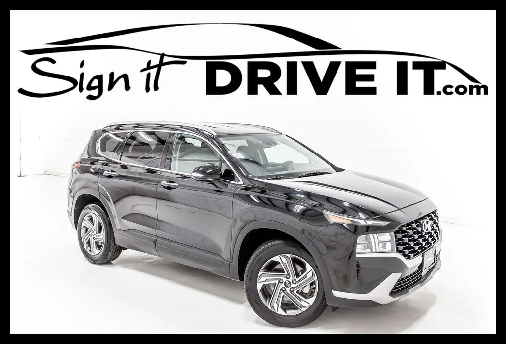 Black 2023 Hyundai Santa Fe SEL for sale in Denton, TX