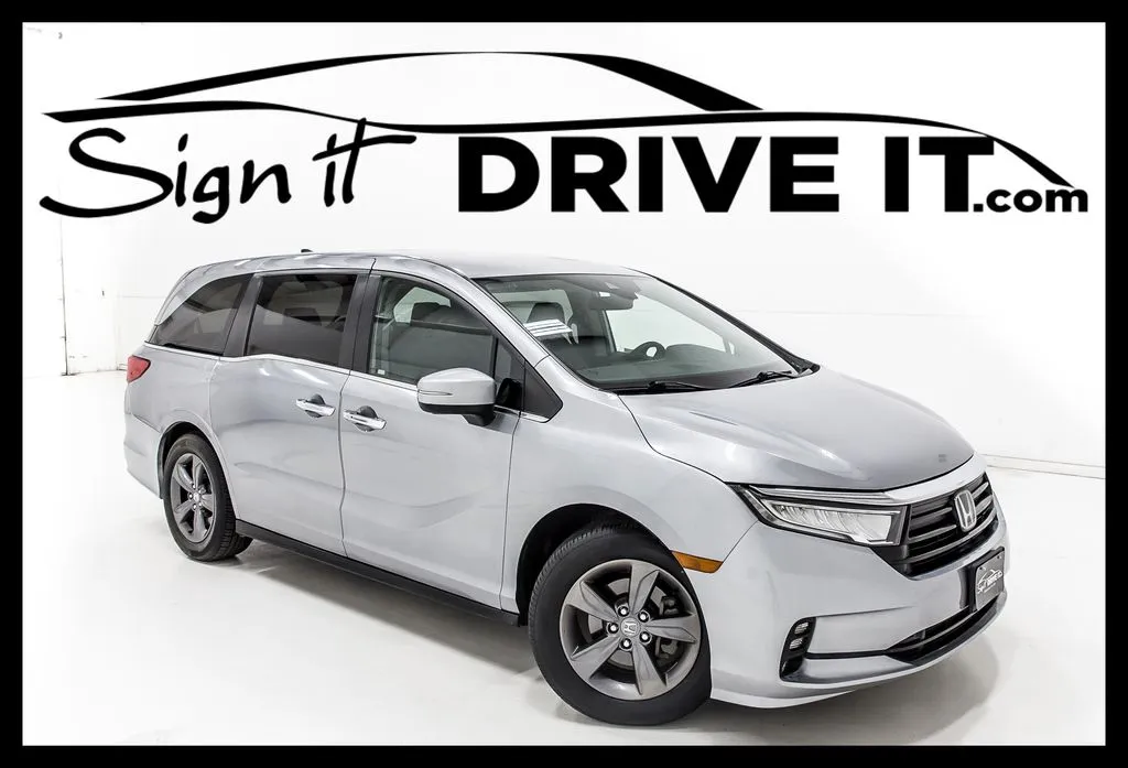 Silver 2022 Honda Odyssey EX for sale in Denton, TX