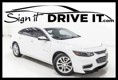 White 2016 Chevrolet Malibu LT for sale in Denton, TX