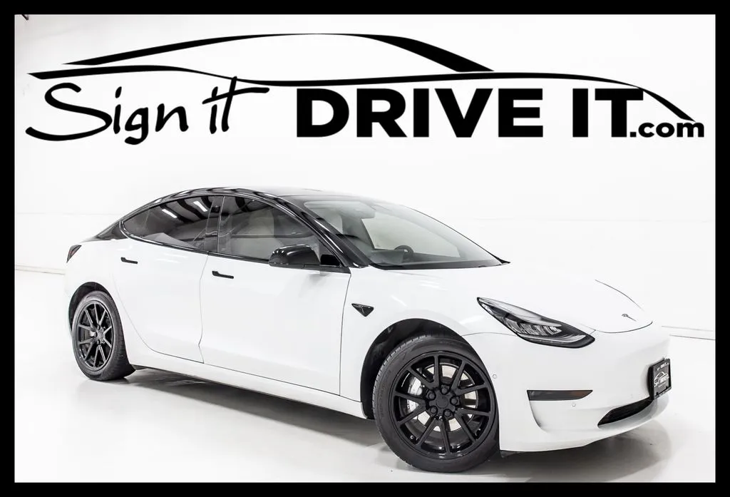 White 2020 Tesla Model 3 Long Range for sale in Denton, TX
