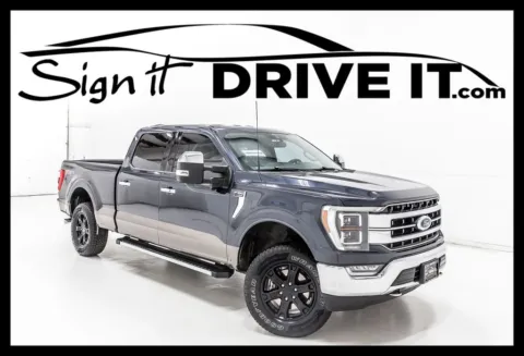 Gray 2021 Ford F-150 Lariat for sale in Denton, TX