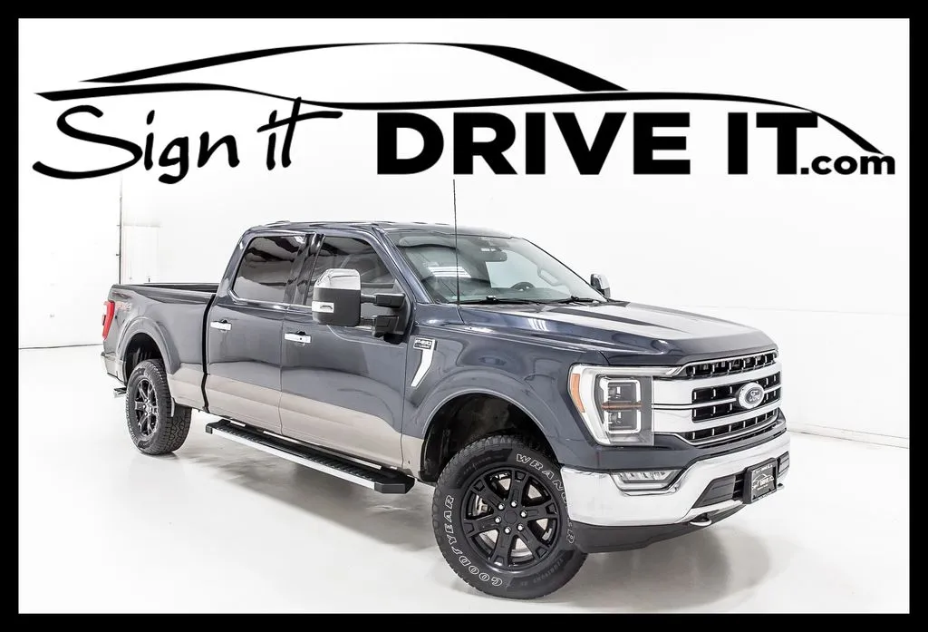 Gray 2021 Ford F-150 Lariat for sale in Denton, TX