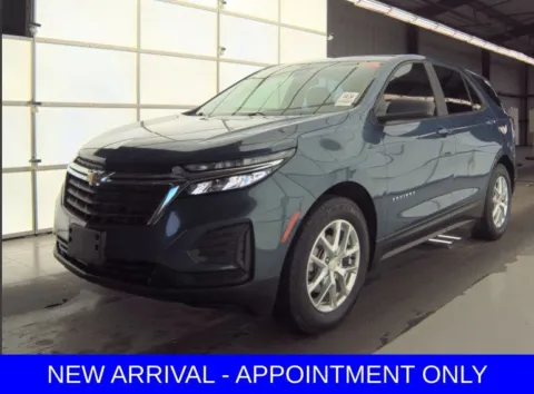 Blue 2024 Chevrolet Equinox LS for sale in Denton, TX