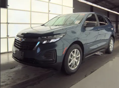 Blue 2024 Chevrolet Equinox LS for sale in Denton, TX
