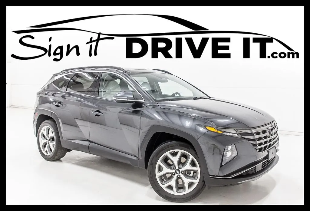 Gray 2023 Hyundai Tucson Limited for sale in Denton, TX