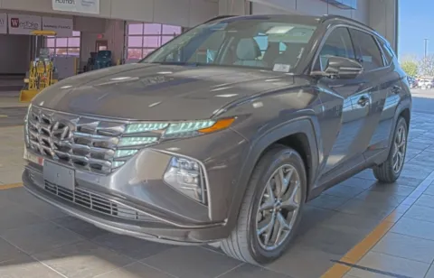 Gray 2023 Hyundai Tucson Limited for sale in Denton, TX