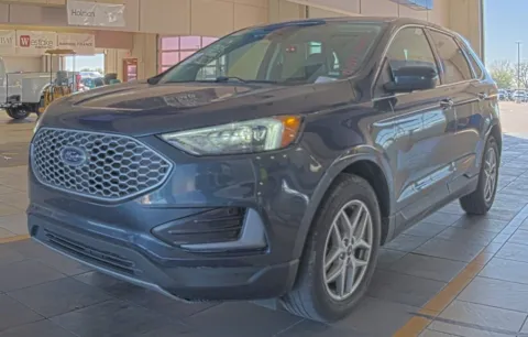 Blue 2024 Ford Edge SEL for sale in Denton, TX