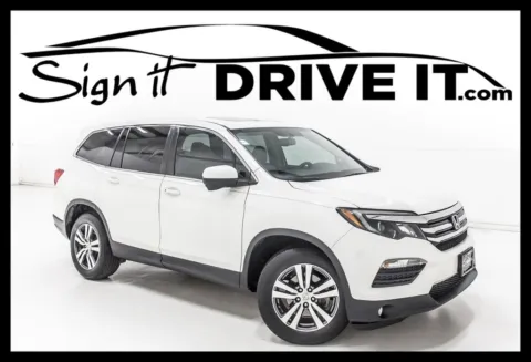 White 2017 Honda Pilot EX-L for sale in Denton, TX