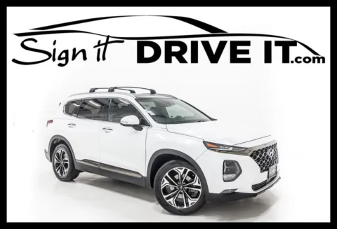 White 2020 Hyundai Santa Fe Limited for sale in Denton, TX