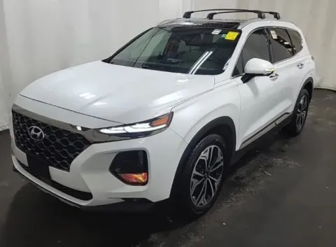 White 2020 Hyundai Santa Fe Limited for sale in Denton, TX