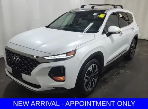 White 2020 Hyundai Santa Fe Limited for sale in Denton, TX