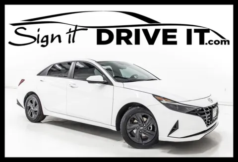 White 2023 Hyundai Elantra SEL for sale in Denton, TX