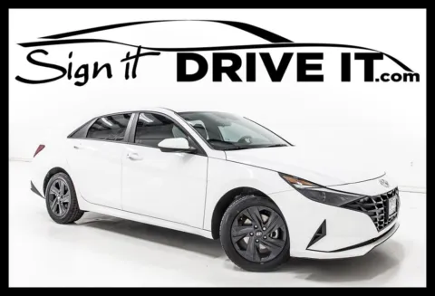 White 2023 Hyundai Elantra SEL for sale in Denton, TX