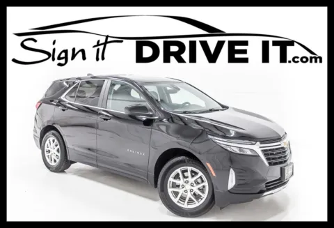 Black 2023 Chevrolet Equinox LT for sale in Denton, TX