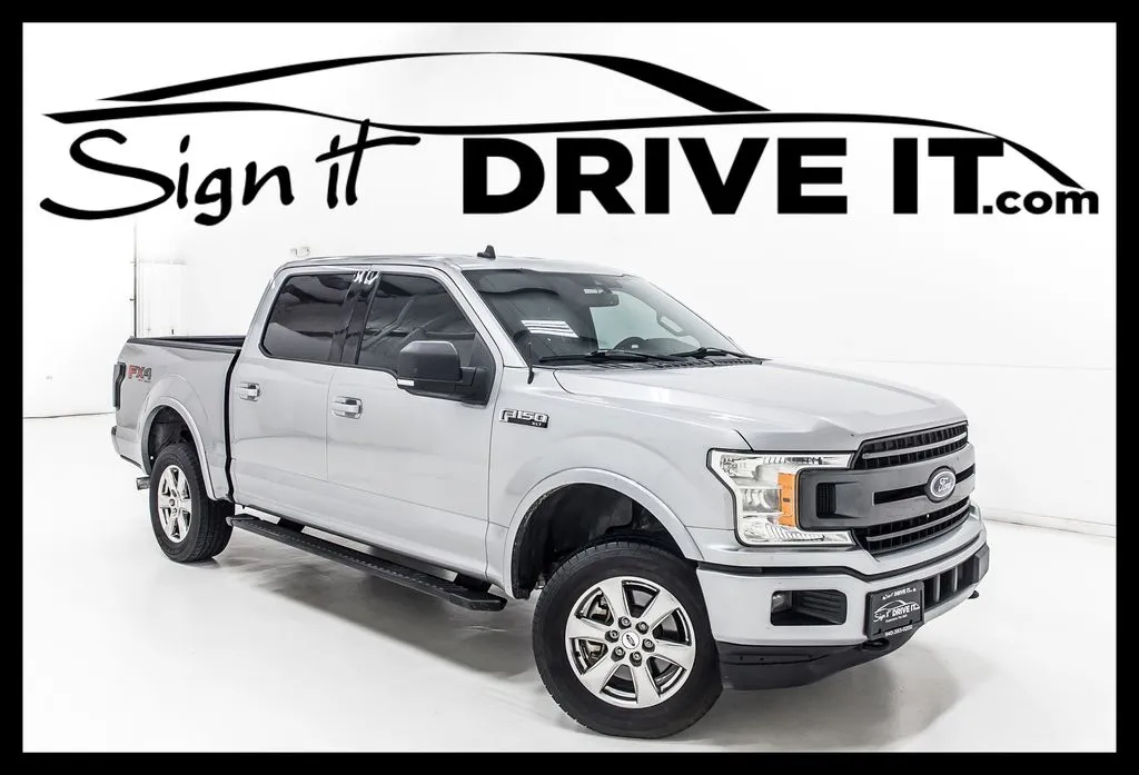 Silver 2020 Ford F-150 XLT for sale in Denton, TX