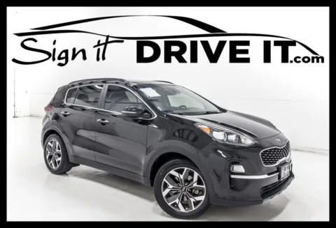 Black 2022 Kia Sportage EX for sale in Denton, TX