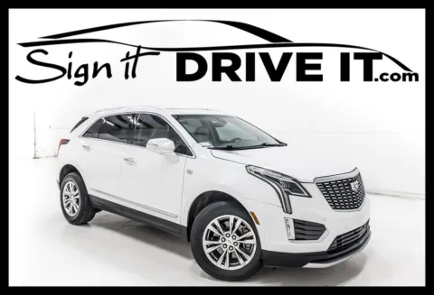 White 2020 Cadillac XT5 Premium Luxury for sale in Denton, TX